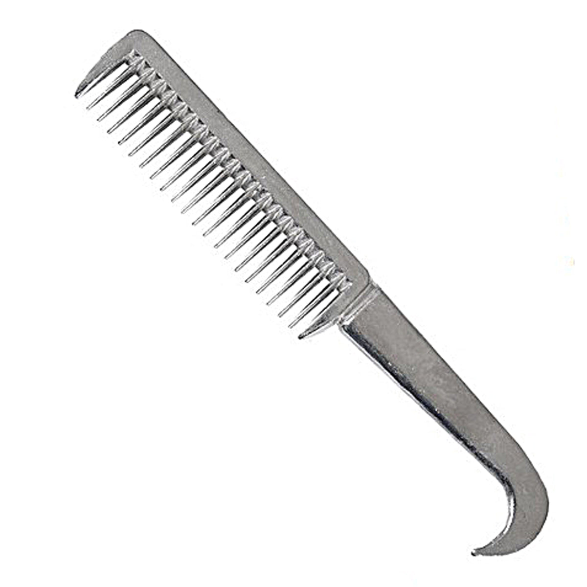 Professional Aluminum Hair Pulling Comb for Smooth Detangling - Perfect for Salon Styling, Braiding & Home Hair Care