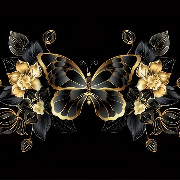 25 Gold Butterfly