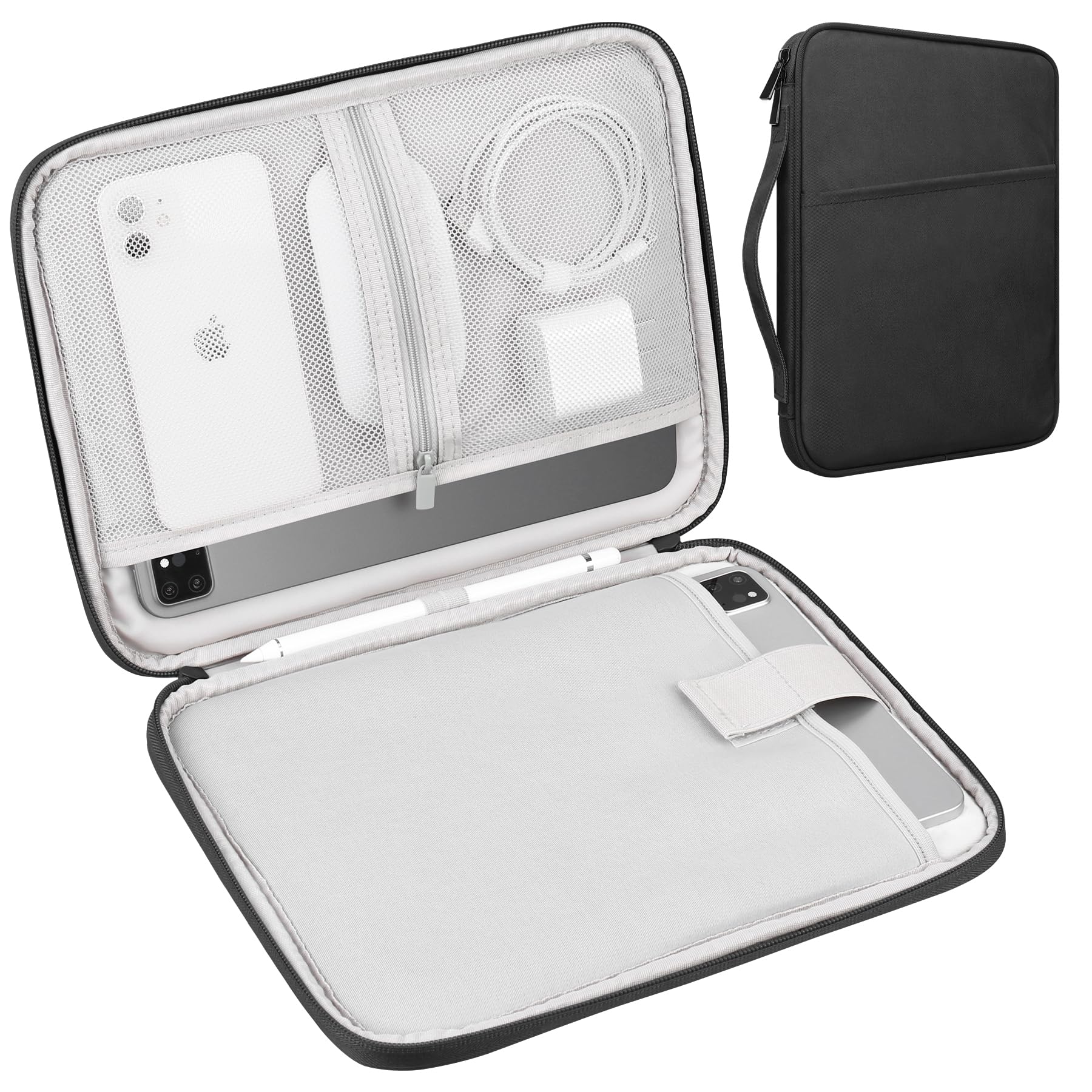 Lacdo 11 Inch Tablet Sleeve Case - Compatible with iPad Pro M4/Air M3 M2/A16, 10.9