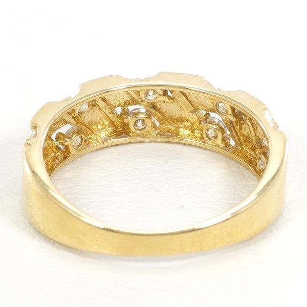 18K Yellow Gold Diamond Ring for Women - Elegant Solitaire Engagement & Wedding Band - Perfect for Proposals, Anniversaries, and Special Occasions