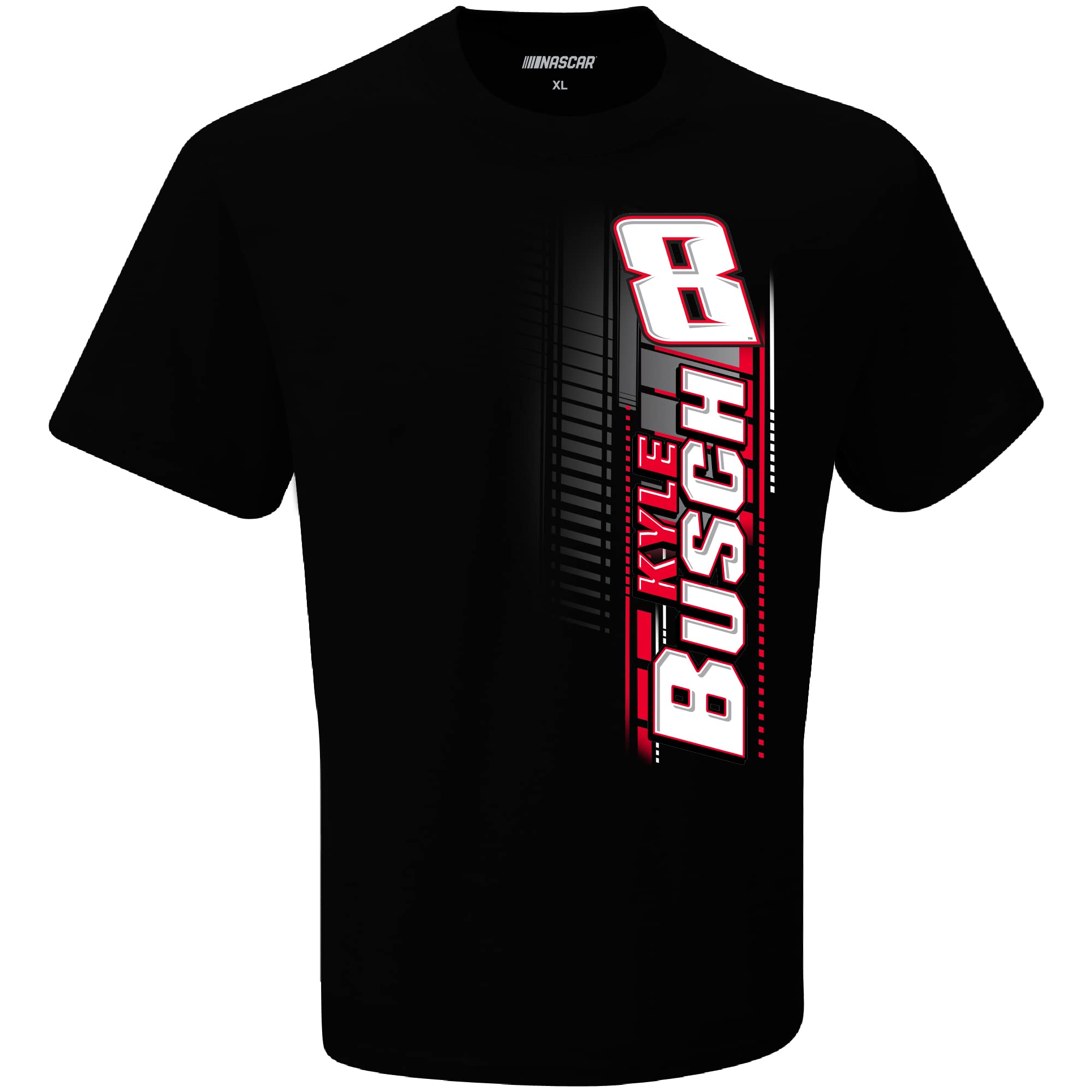 Kyle Busch 2023 Number 8 Tech T-Shirt Black - NASCAR Racing Fan Apparel for Men - Perfect for Race Day, Tailgating & Casual Wear