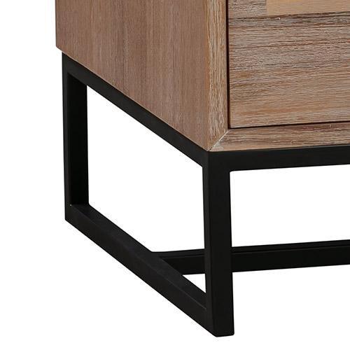 Modern Hannah Bedside Table - Nightstand with Storage Drawer, Wooden End Table for Bedroom, Living Room & Office - Perfect for Small Spaces & Home Decor