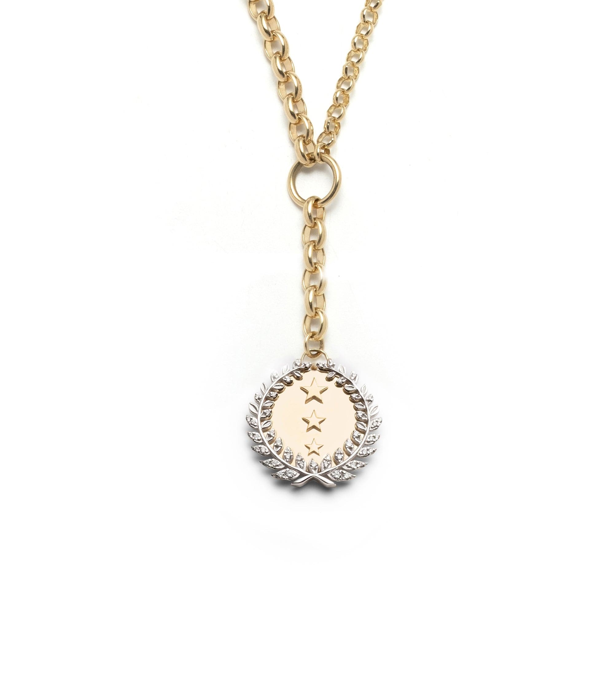 Per Aspera Ad Astra Dream Heavy Mixed Belcher Extension Chain Necklace - Stylish Layered Statement Jewelry for Women, Perfect for Boho, Gothic & Everyday Fashion
