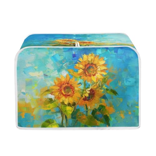 Oil Painting Sunflowers