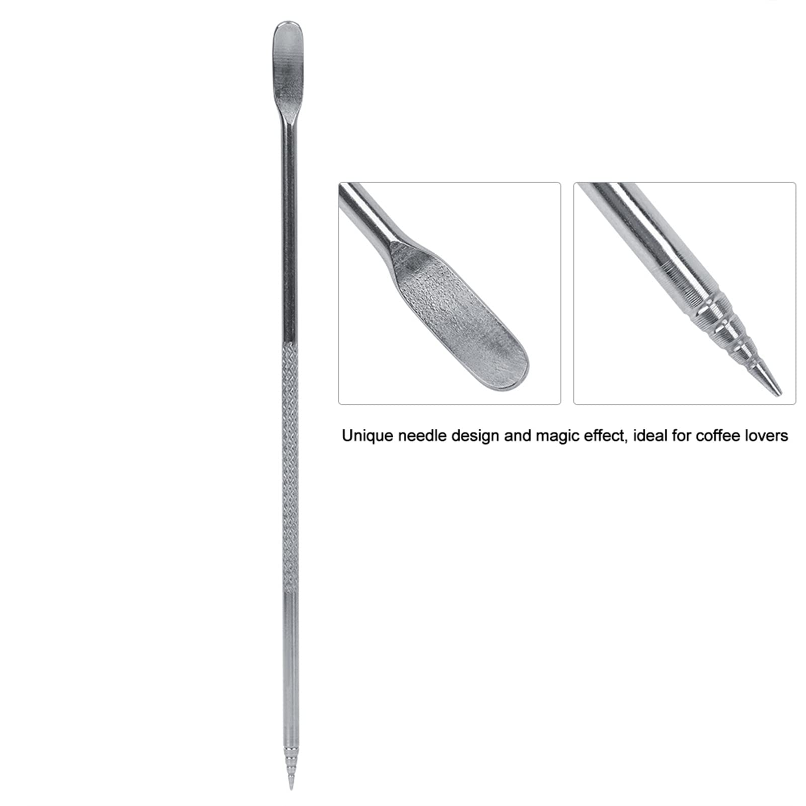 Premium Stainless Steel Coffee Needle for Cappuccino & Latte Art - Professional Barista Tool for Coffee Decorating | Perfect for Home Baristas & Coffee Shops | Durable & Easy-to-Use Latte Art Pen