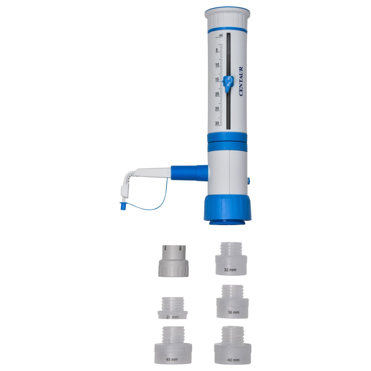 60000-BTA Bottle Top Dispenser - High Precision Chemical Liquid Dispenser for Laboratories & Research - Perfect for Titration, Sample Preparation & Solution Mixing
