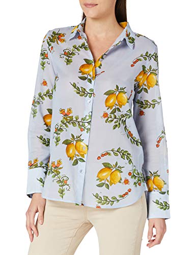 Desigual Women's Long Sleeve Woven Shirt - Stylish Casual Blouse for Work, Office & Everyday Wear