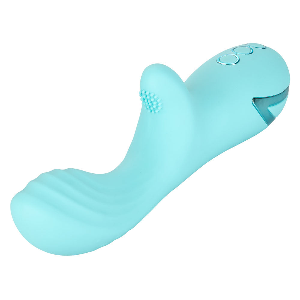 California Dreaming Catalina Climaxer Rotating Rabbit Vibrator - Powerful Dual Stimulation for Women - Perfect for Solo Play & Couples Intimacy