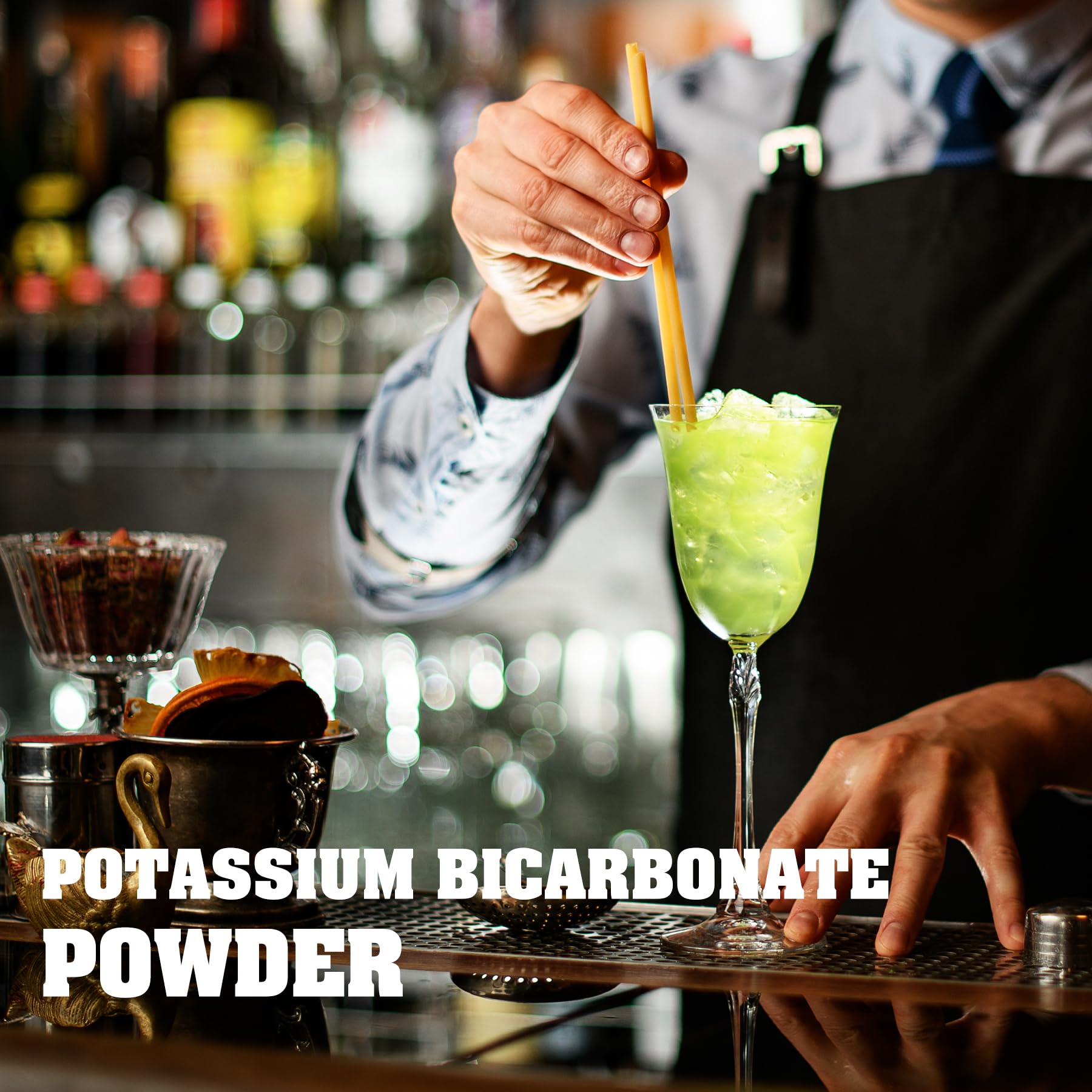 100% Pure Food Grade Potassium Bicarbonate Powder (10oz) - Natural Leavening Agent for Baking, Cookies, Cakes & Snacks | Plant Supplement & Wine Making Aid | Perfect for Home Baking, Gardening and DIY Projects