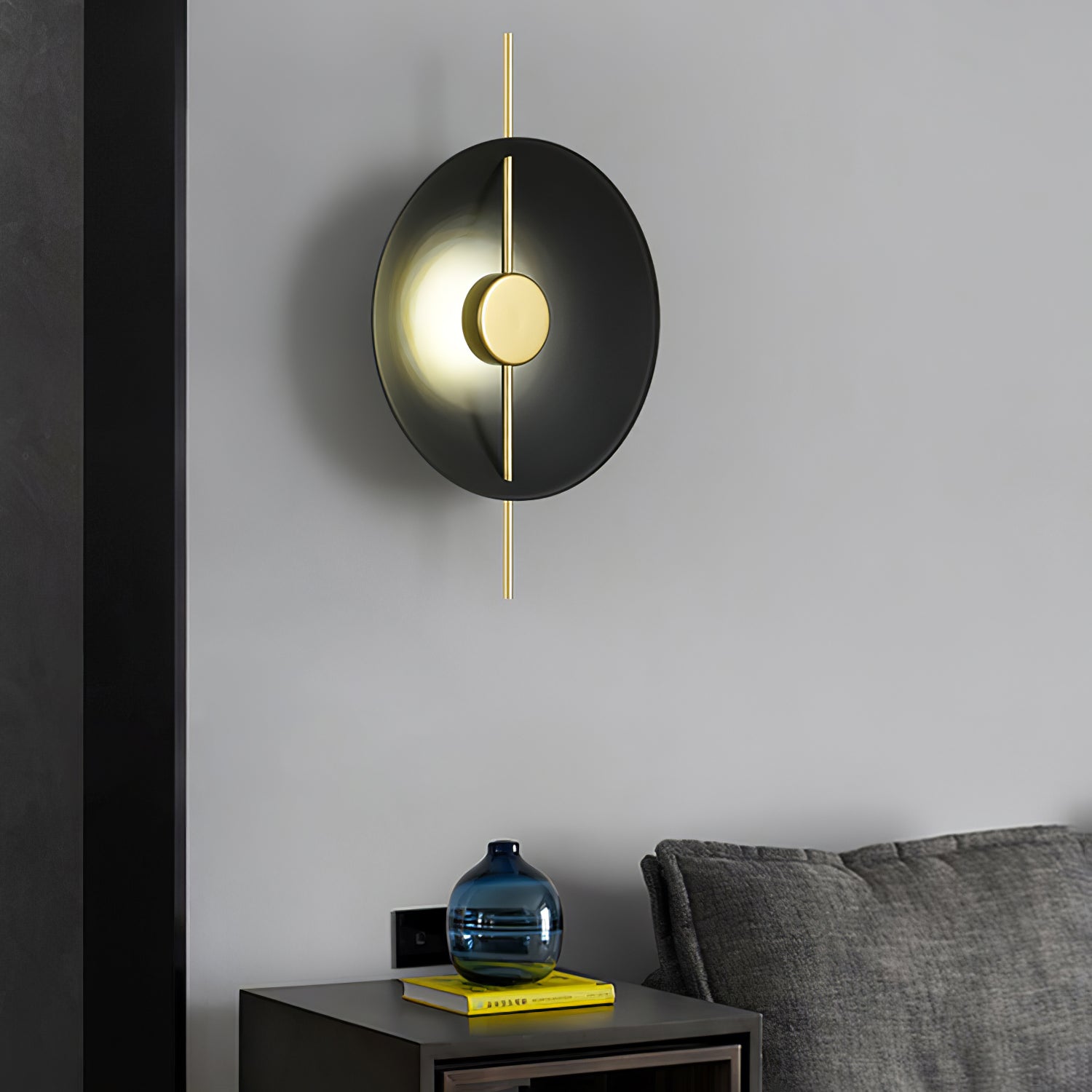 Sunspot Sconce Wall Light - Modern LED Wall Sconce for Bedroom, Living Room & Hallway - Dimmable Indoor Lighting Fixture with Adjustable Arms - Perfect for Ambient and Accent Lighting