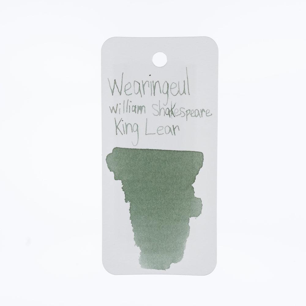 Wearingeul 30ml Ink Bottle - William Shakespeare Collection | Premium Fountain Pen Ink for Calligraphy, Letter Writing & Journaling