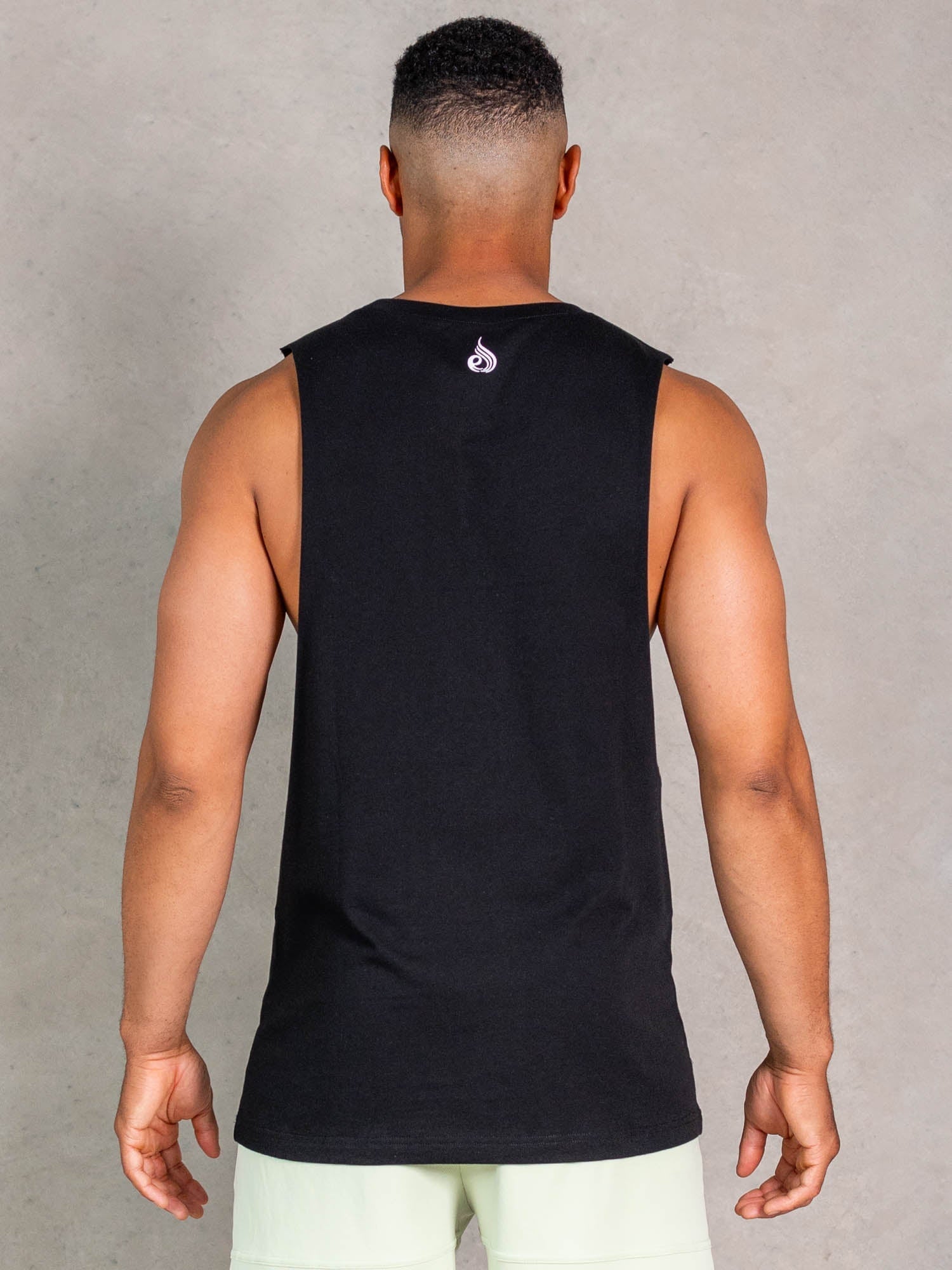 NRG Baller Tank Top for Men - Breathable & Comfortable Workout Shirt - Black - Ideal for Gym, Running & Casual Wear