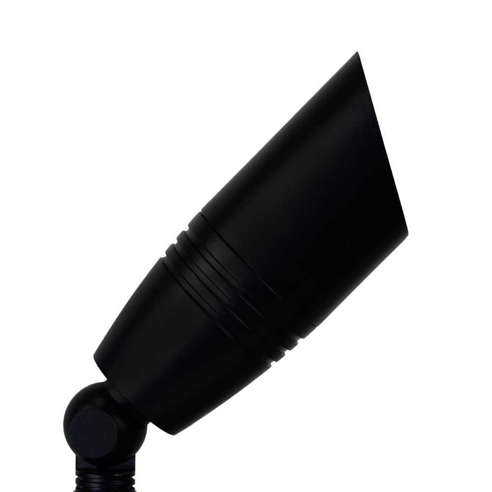 DL05 Low Voltage LED Smooth Bullet Directional Outdoor Spotlight - Energy Efficient Landscape Lighting for Gardens, Pathways, and Architectural Features
