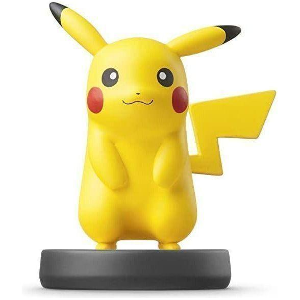 Super Smash Bros Pikachu Amiibo Figure - Nintendo Switch Compatible Collectible for Gaming & Display - Perfect for Smash Bros Fans & Pokemon Collectors