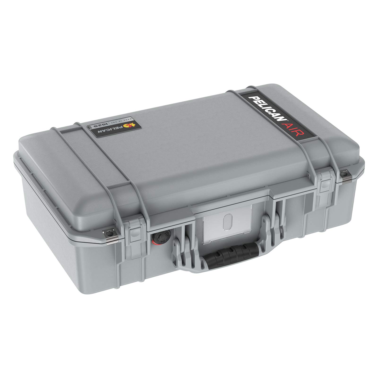 Pelican Air 1525 Waterproof Hard Case with Customizable Foam Insert - Silver | Shockproof Protective Case for Camera, Drone & Electronics | Travel, Outdoor & Professional Use