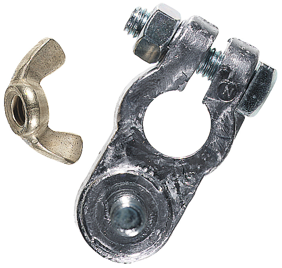 Ancor Wing Nut Battery Terminals Set - Positive/Negative Lead Connectors for Marine, RV & Automotive Batteries - Secure Power Connection for Boats, Campers & Vehicles