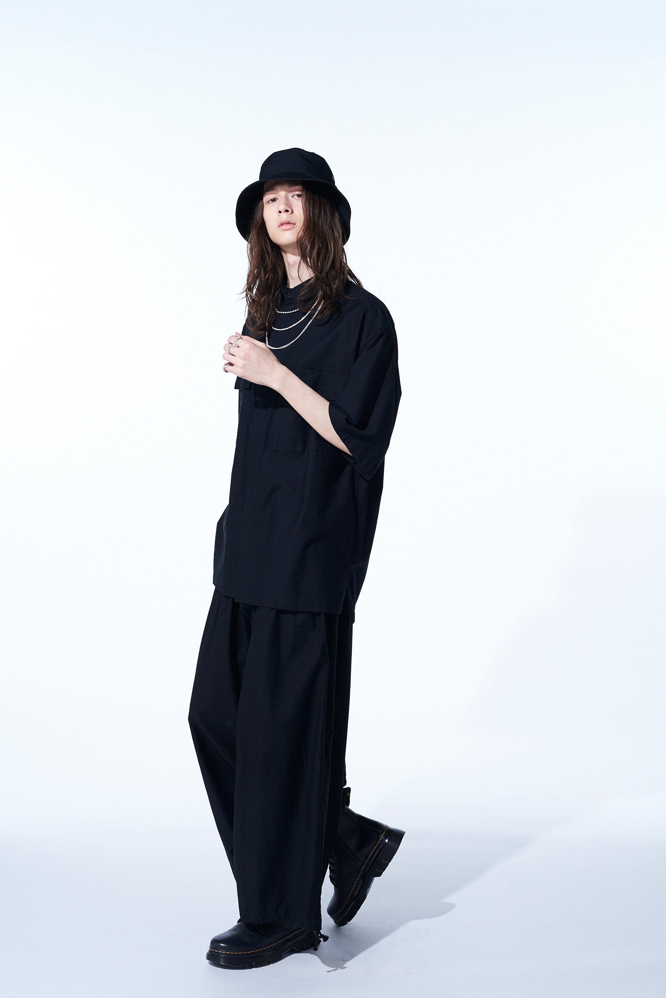 Oversized Cotton Twill Short Sleeve Shirts with Flap Pockets for Men & Women - Casual Summer Wear, Beach Outfits, and Street Style Fashion