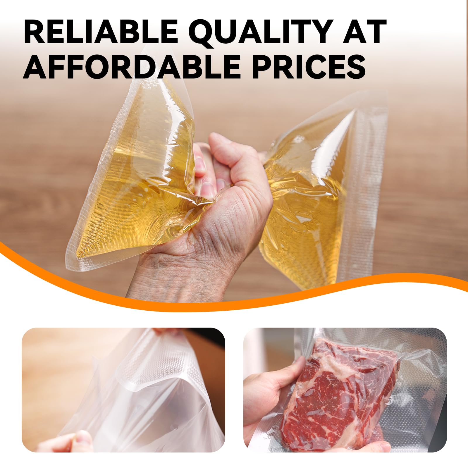 2024 New Vacuum Sealer Rolls - 6 Pack (8