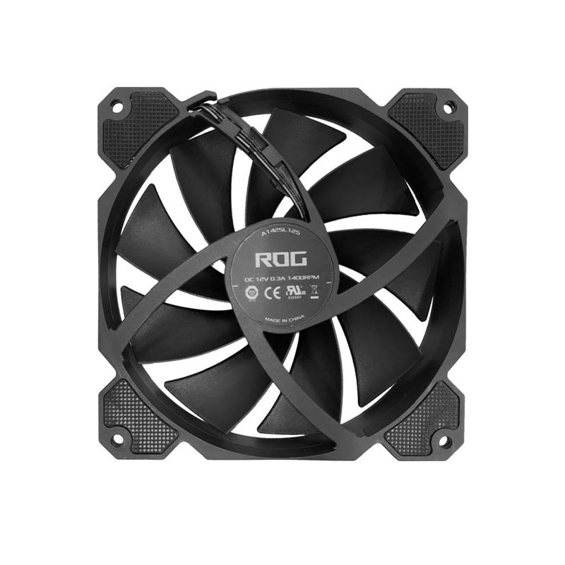 ASUS ROG Strix 140mm PC Cooling Fan - 3 Pin, 1400 RPM, Black (OEM Packaging) | High Airflow for Gaming PC, Case & CPU Cooling