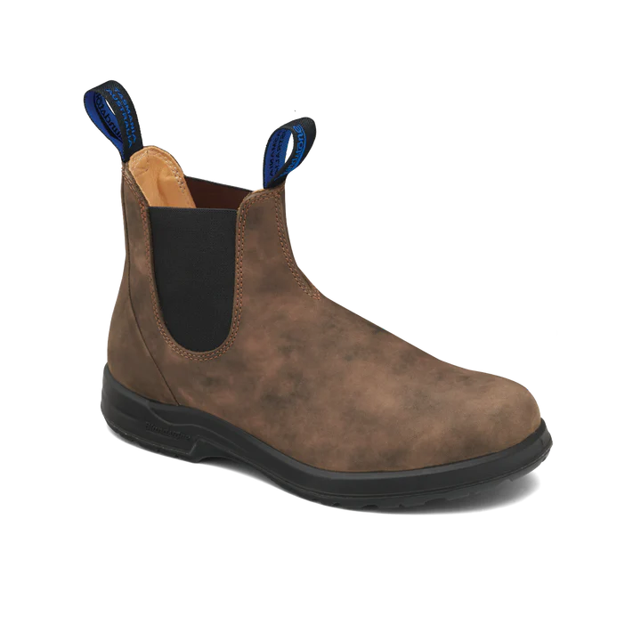 Blundstone 2242 Winter Thermal All Terrain Boots - Rustic Brown Leather for Men & Women - Waterproof, Insulated for Cold Weather Hiking & Outdoor Work