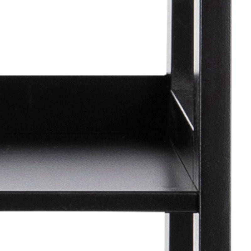 WALDO 63cm Black Display Shelving Unit - Perfect for Retail Stores, Home Organization & Office Storage