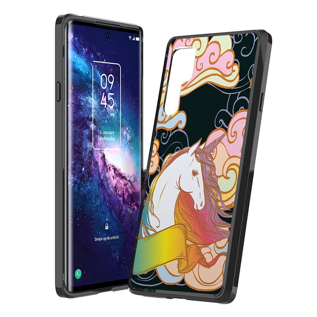 TCL 20 Pro 5G Case - Cute Fusion Hybrid Protective Cover for Daily Use