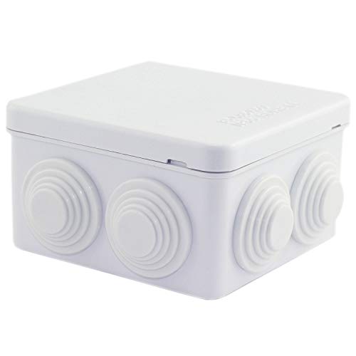 DGZZI 1PC ABS Plastic IP55 Waterproof Electrical Junction Box - 85x85x50mm (3.4