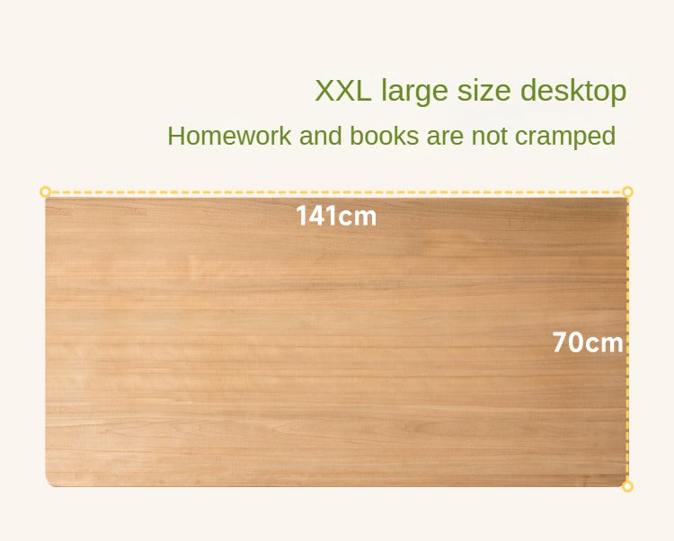 Solid Wood Poplar Kids Bed with Guardrail - Safe & Sturdy Toddler Bed for Nursery, Bedroom, or Playroom
