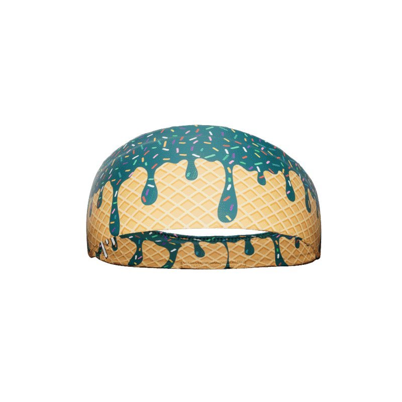 Stylish Teal Ice Cream Headband for Women - Soft & Comfortable Hair Accessory for Parties, Costumes & Everyday Wear