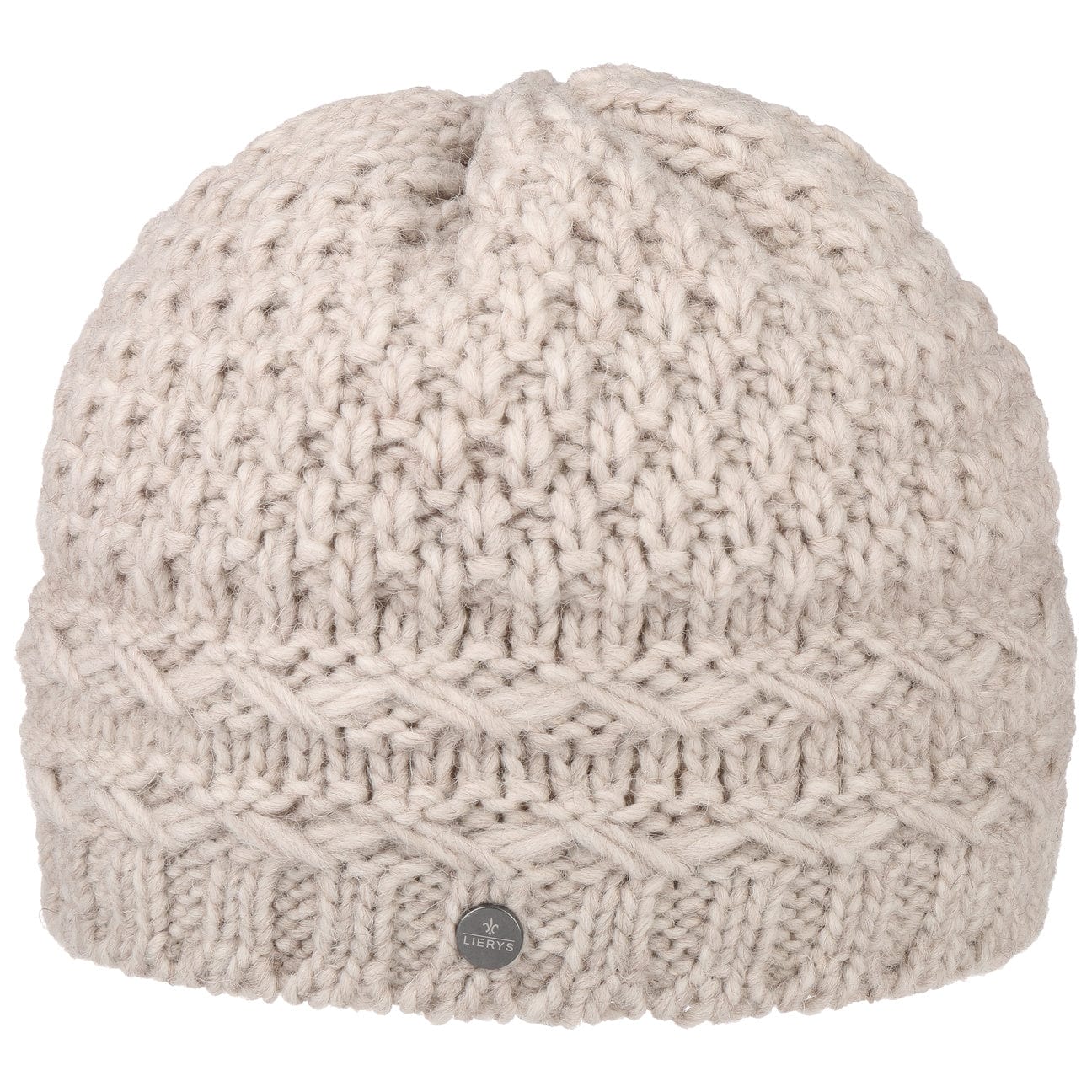 Lierys Pinea Beanie with Soft Fleece Lining - Warm Winter Knit Hat for Men & Women - Perfect for Skiing, Hiking & Outdoor Activities