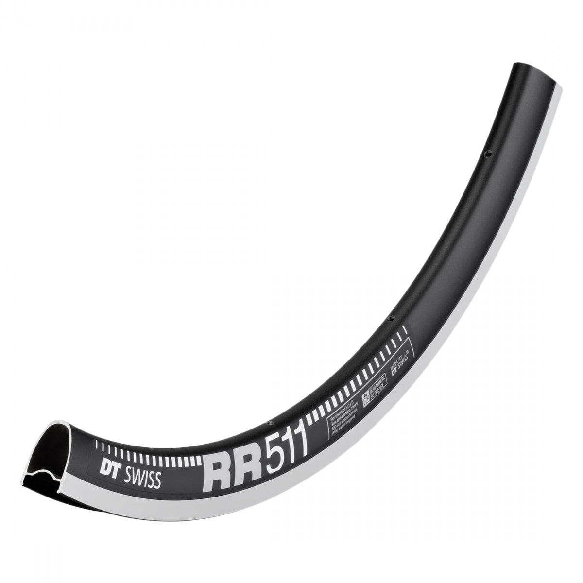 2 Pack DT Swiss RR 511 700c Tubeless Ready Road Bike Rims - 32H Black with Squorx Nipples | Lightweight & Durable for Road Cycling, Commuting & Performance Riding