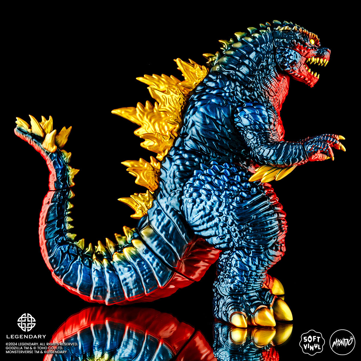 Godzilla x Kong: The New Empire Soft Vinyl Figure - Retro Titan Variant Collectible Toy for Movie Fans & Pop Culture Enthusiasts | Perfect for Display, Gifts & Anime Collections