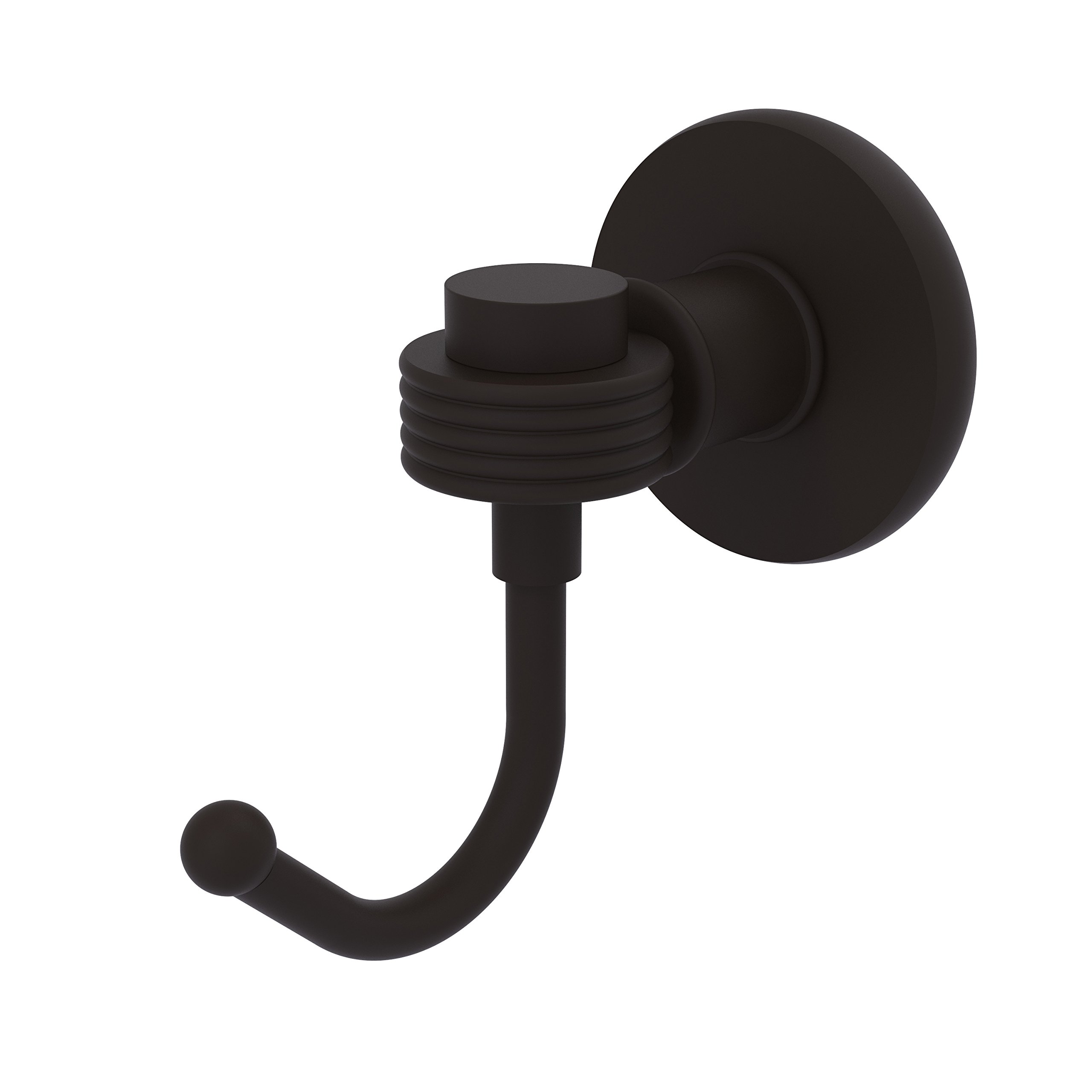 Allied Brass 2020G-ORB Continental Collection Oil Rubbed Bronze Robe Hook - Stylish Bathroom Wall Hook for Towels, Robes & Hats - Perfect for Bathroom, Bedroom & Entryway Organization