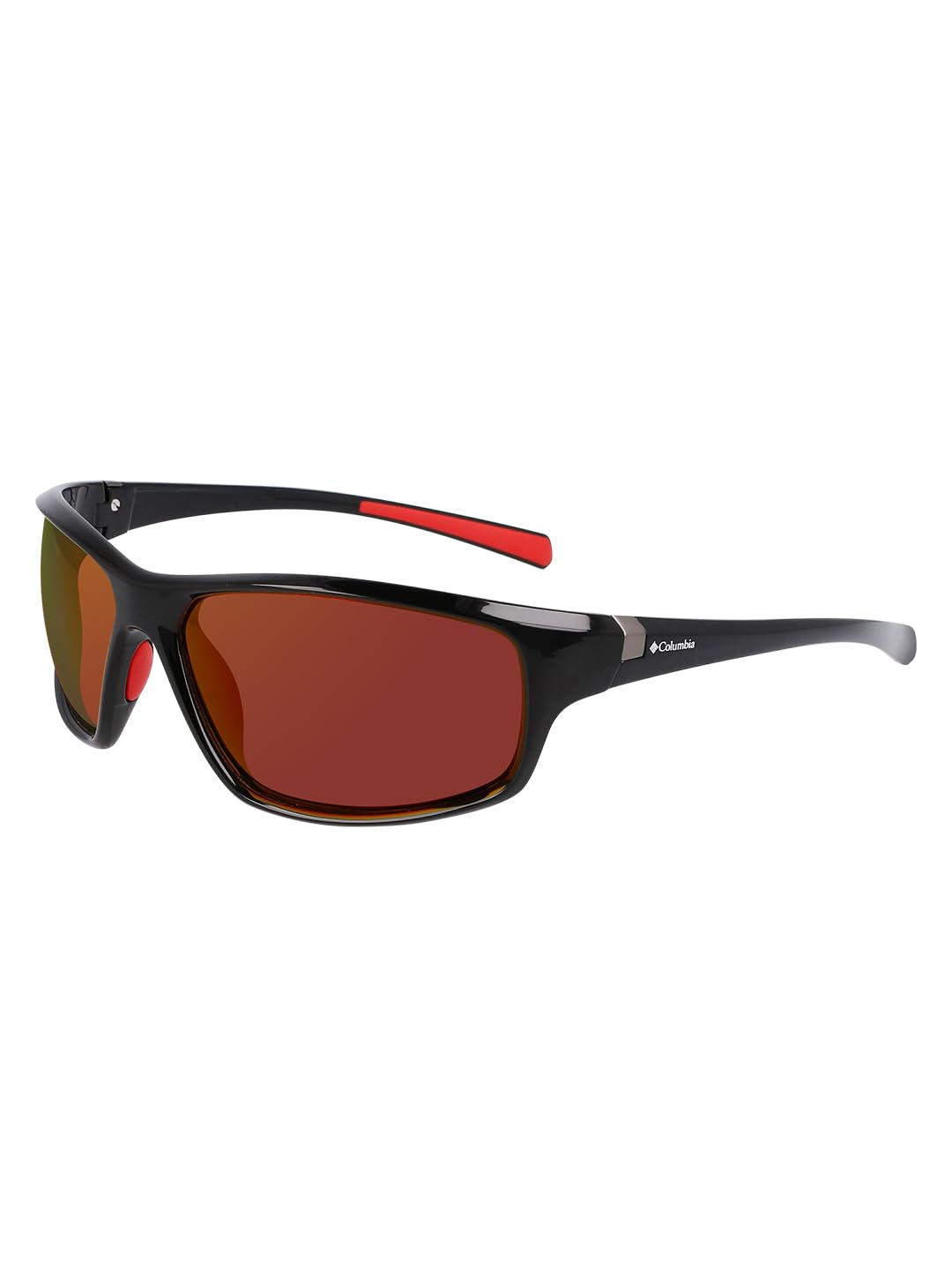 Columbia Men's Slick Creek Rectangular Sunglasses - UV Protection Polarized Outdoor Sports Shades for Hiking, Fishing & Driving