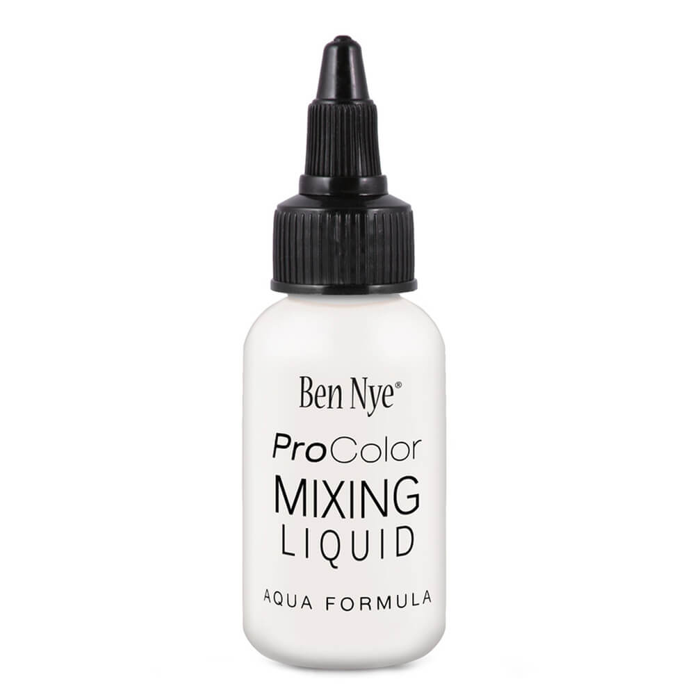 Ben Nye ProColor Mixing Liquid PCM 01 (1oz) - Professional Makeup Foundation Mixer for Theater & Special Effects - Perfect for Stage Performances, Cosplay & Halloween Makeup
