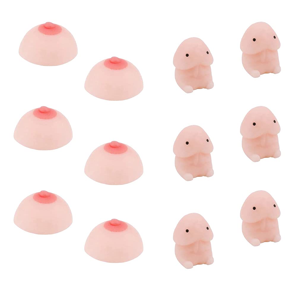 **Cute Mochi Squishy Toys - Mini Kawaii Stress Relief Squeeze Ball for Adults & Kids - Anti-Anxiety Sensory Fidget Toy for Office, School, Travel & Home Relaxation**