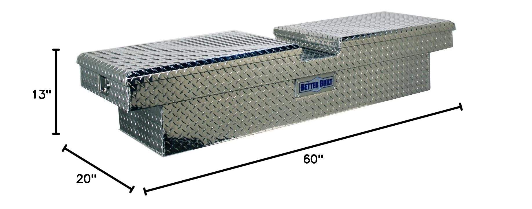 Better Built 74010861 Heavy Duty Truck Tool Box - Secure Storage for Tools & Equipment | Perfect for Pickup Trucks, Work Sites & Outdoor Adventures