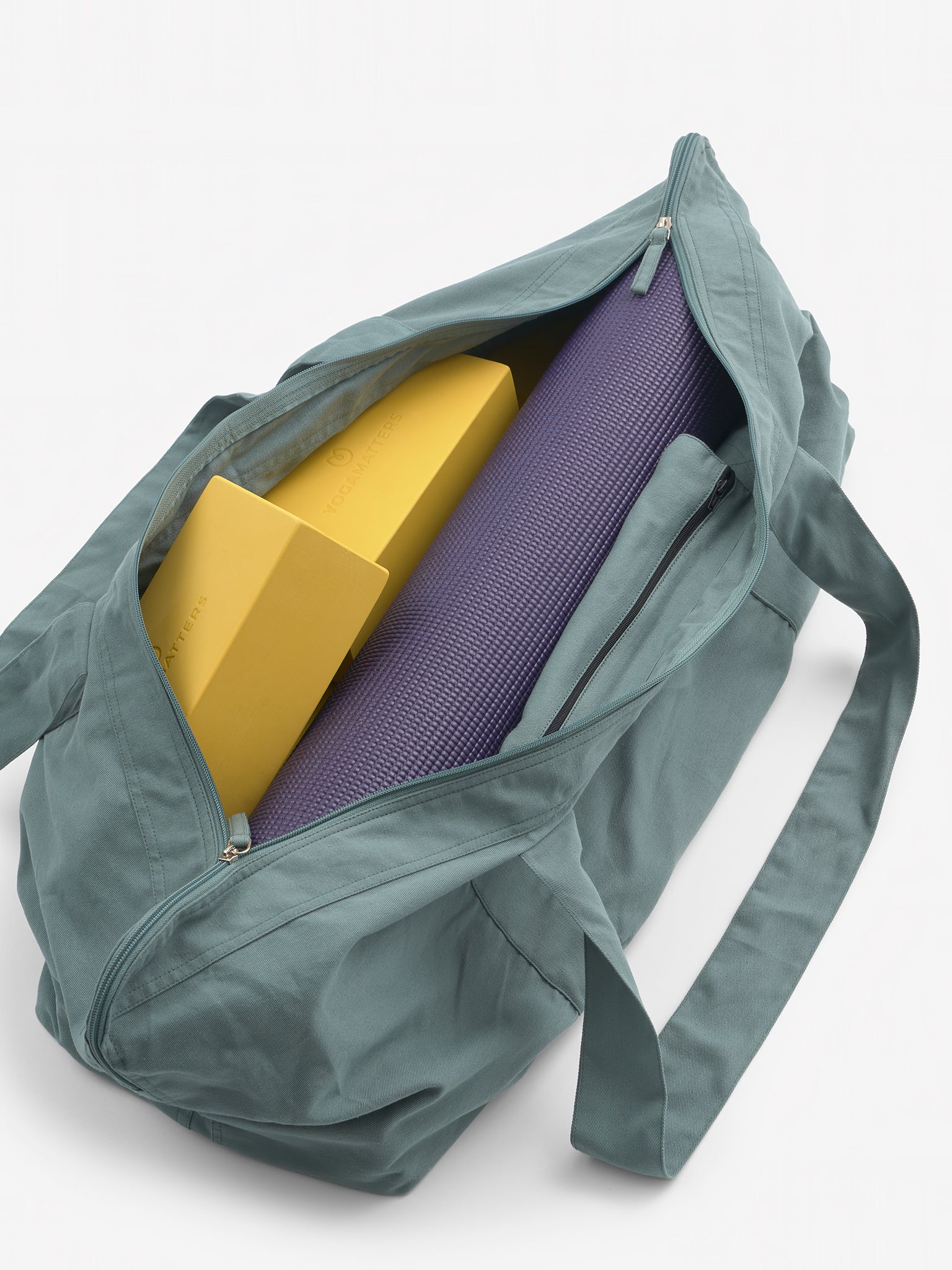 Yogamatters Organic Cotton Carry All Yoga Kit Bag - Box of 12 | Perfect for Yoga Classes, Gym Sessions & Travel Essentials Storage