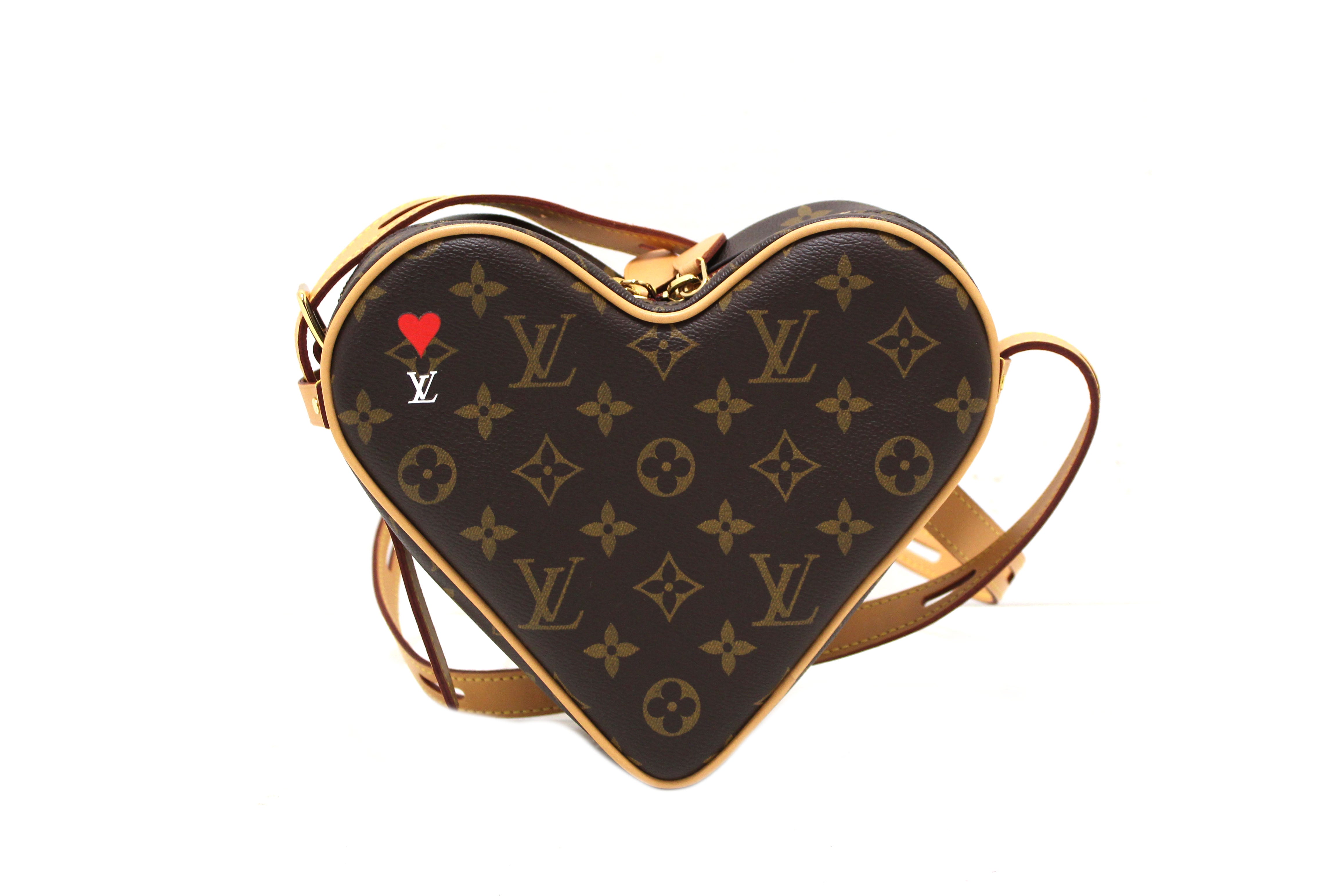 Authentic Louis Vuitton Limited Edition Monogram Game On Coeur Bag - Luxury Designer Handbag for Women, Perfect for Parties, Date Nights & Special Occasions