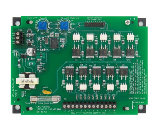 Dwyer DCT510A Low Cost 10-Channel Timer Controller - 102-132V AC Input for Industrial Automation & HVAC Systems