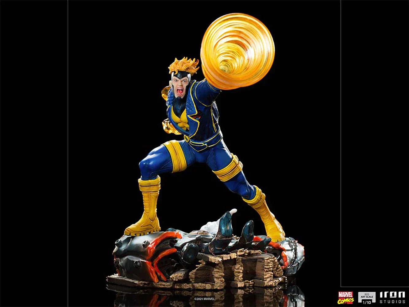 Iron Studios X-Men Havok BDS Art Scale 1/10 Statue - Premium Collectible for Marvel Fans & Comic Book Display