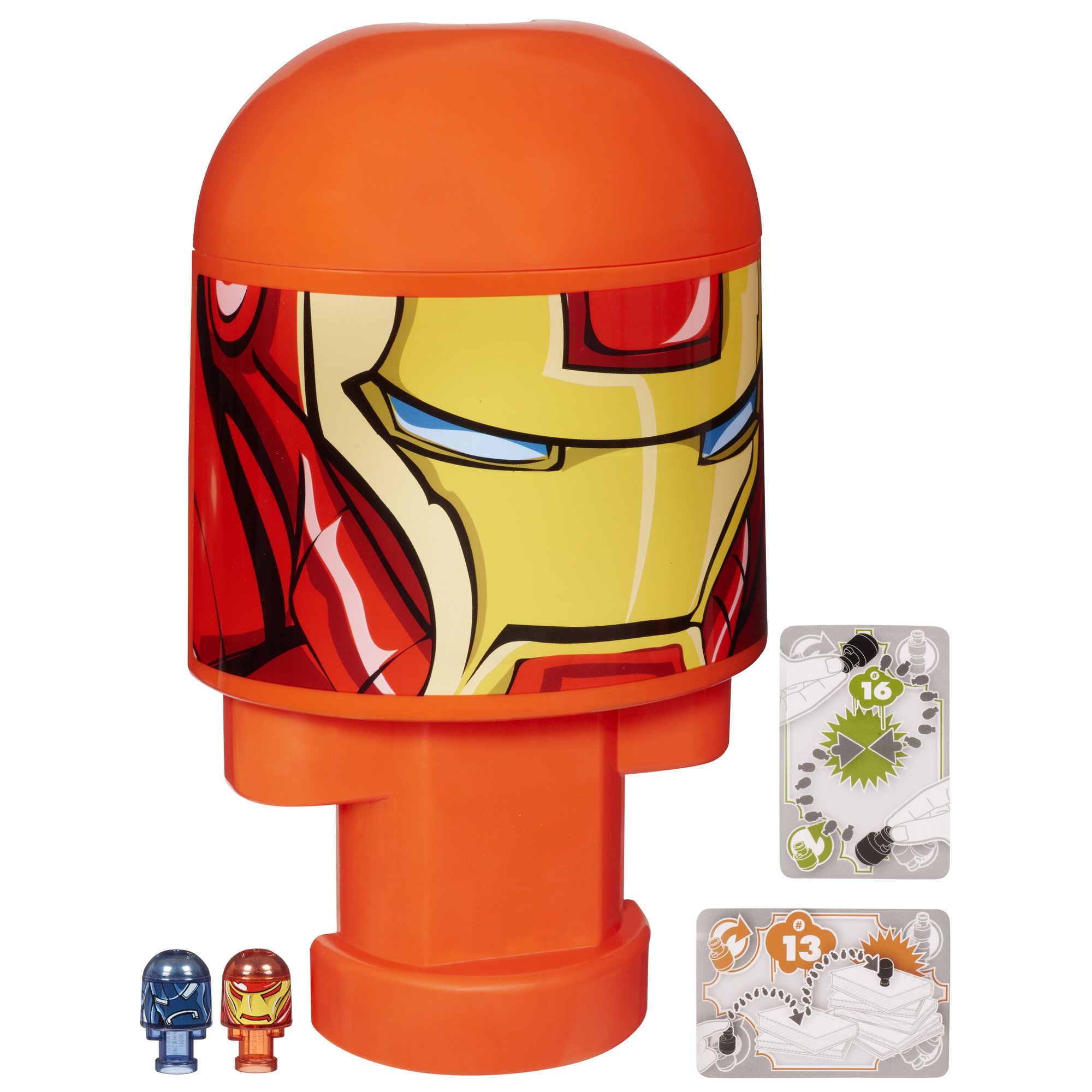 Bonkazonks Iron Man Shellhead Helmet - Official Marvel Collectible for Cosplay, Halloween & Display - Perfect for Fans & Gift Giving