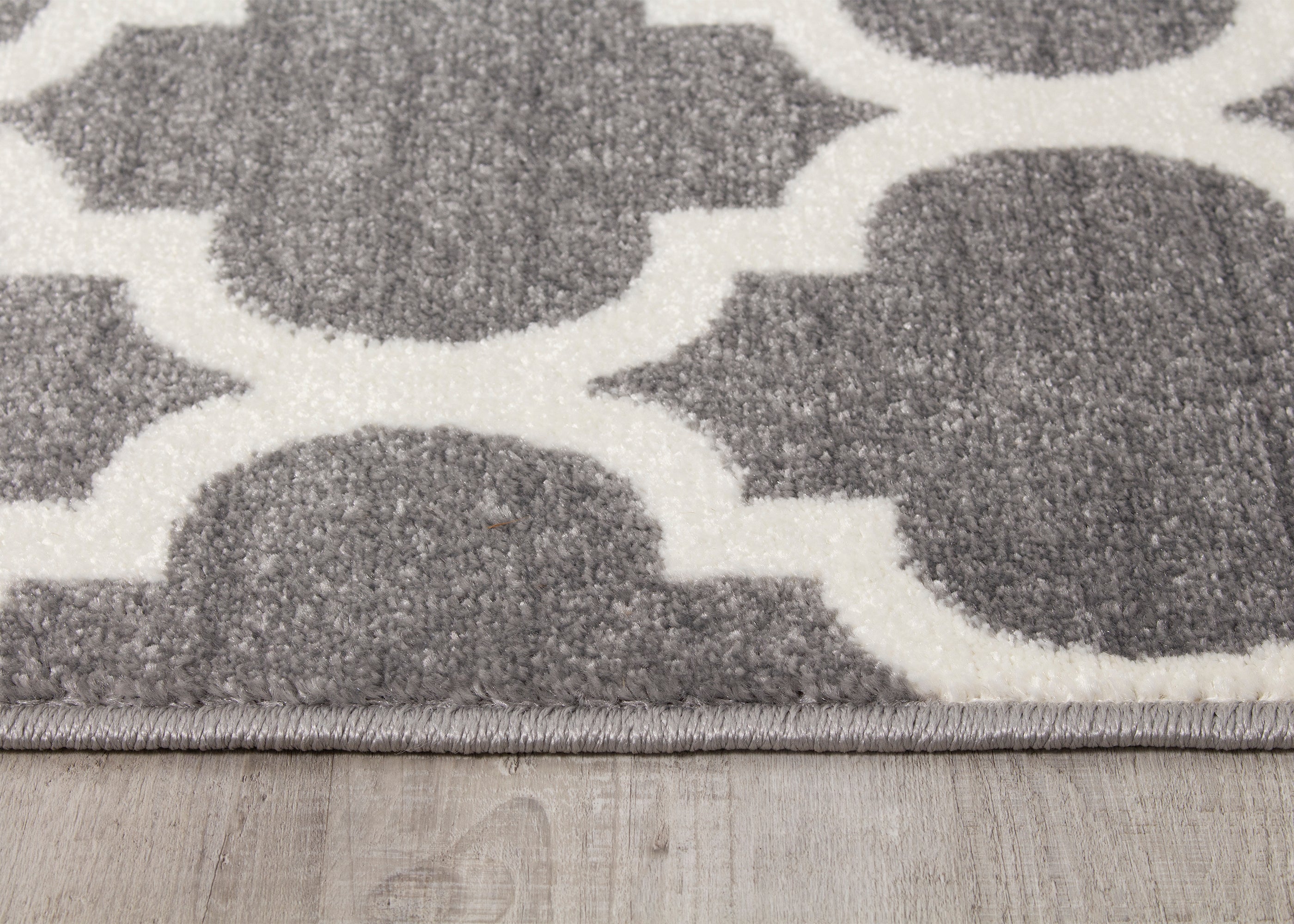 5'3 x 7'7 Modern Grey and Beige Area Rug - Soft Living Room Carpet for Bedroom, Office, and Home Decor