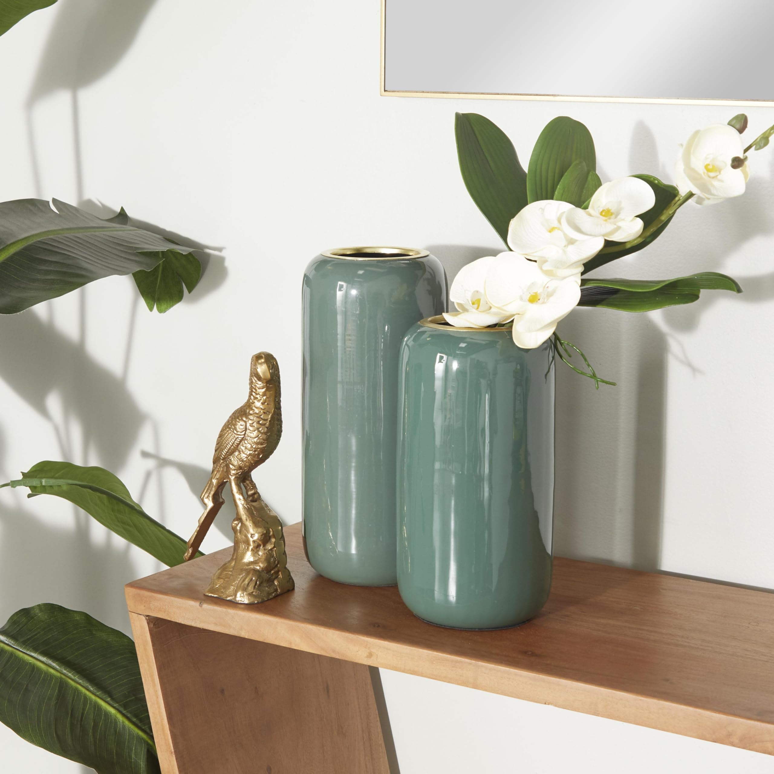 Novogratz Metal Decorative Vase Set of 2 - 13