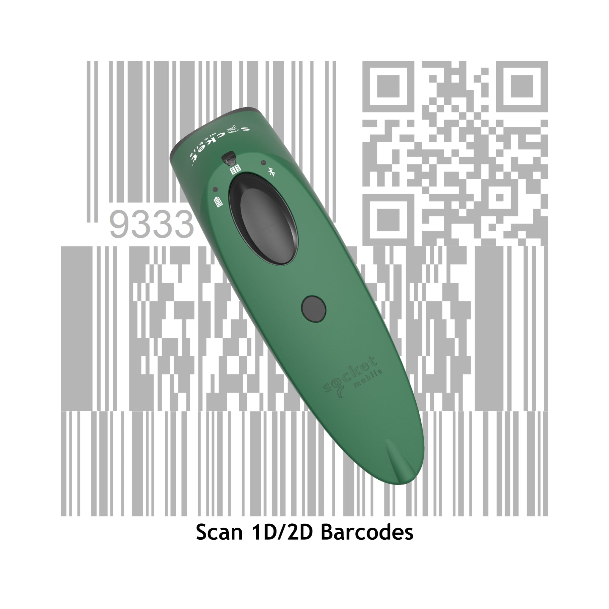 Socket Mobile SocketScan S740 - Wireless Handheld 1D/2D Barcode Scanner with Bluetooth - Perfect for Retail, Warehouse & Inventory Management