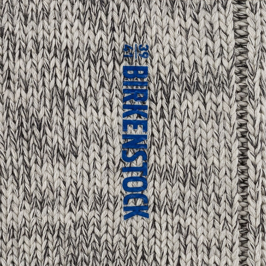 Birkenstock Women's Cotton Twist Socks - Soft Grey Comfort Socks for Sandals & Casual Wear - Perfect for Everyday Use with Birkenstock Shoes