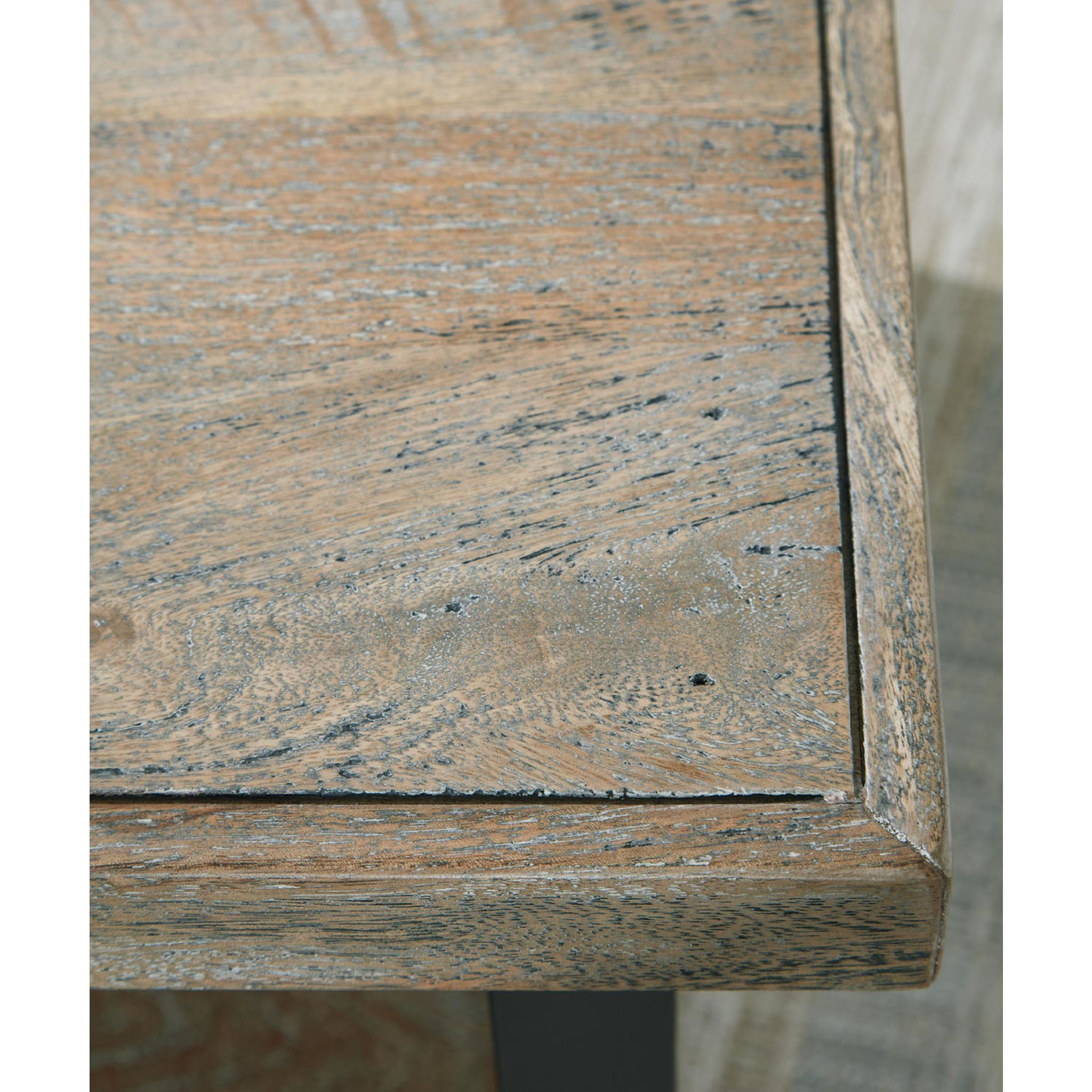 Bristenfort Modern Coffee Table - Brown & Black Wooden Living Room Furniture for Home Decor & Small Space
