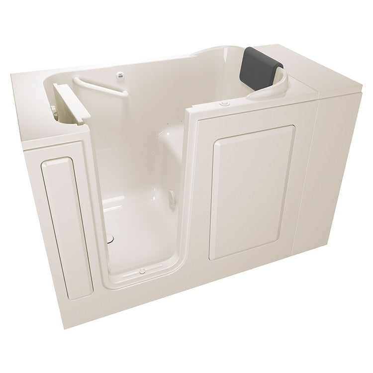 2848 Series 28W x 48L Gelcoat Walk-In Air Spa Bathtub with Left Hand Drain - Perfect for Home Relaxation & Hydrotherapy
