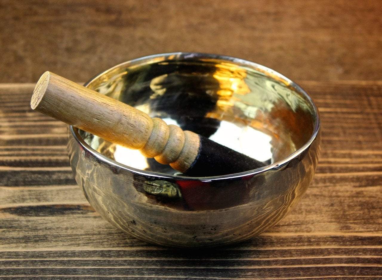 5-6 Inch Tibetan Singing Bowl - Handcrafted Meditation Bowl for Yoga, Mindfulness & Sound Healing - Perfect for Relaxation, Therapy & Spiritual Practice