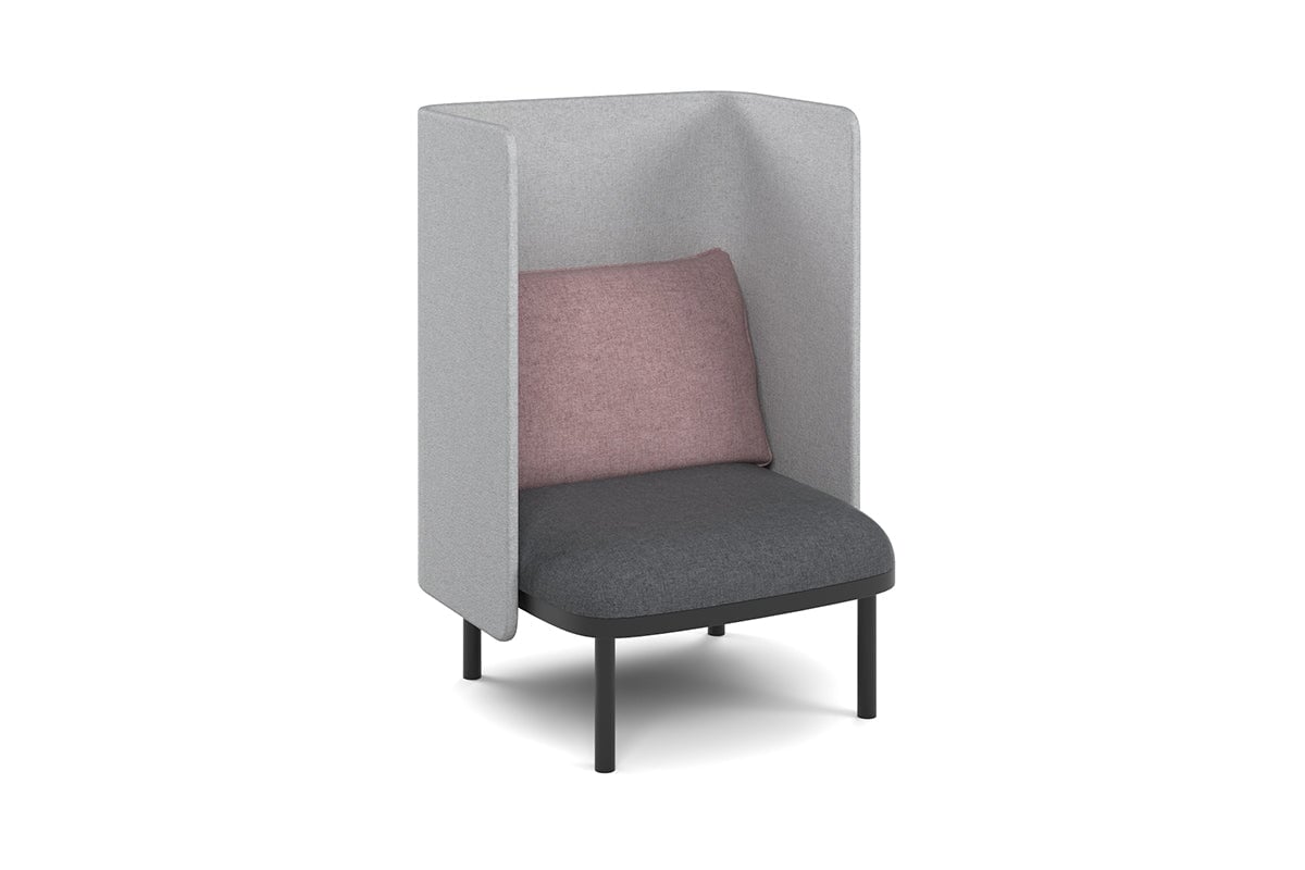 Comfortable Single Seater High Back Lounge Chair with Soft Cushion - Perfect for Living Room, Bedroom or Office Relaxation